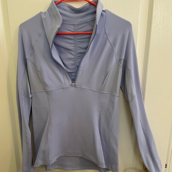 Light Blue/Periwinkle Lululemon Longsleeve - Picture 1 of 7